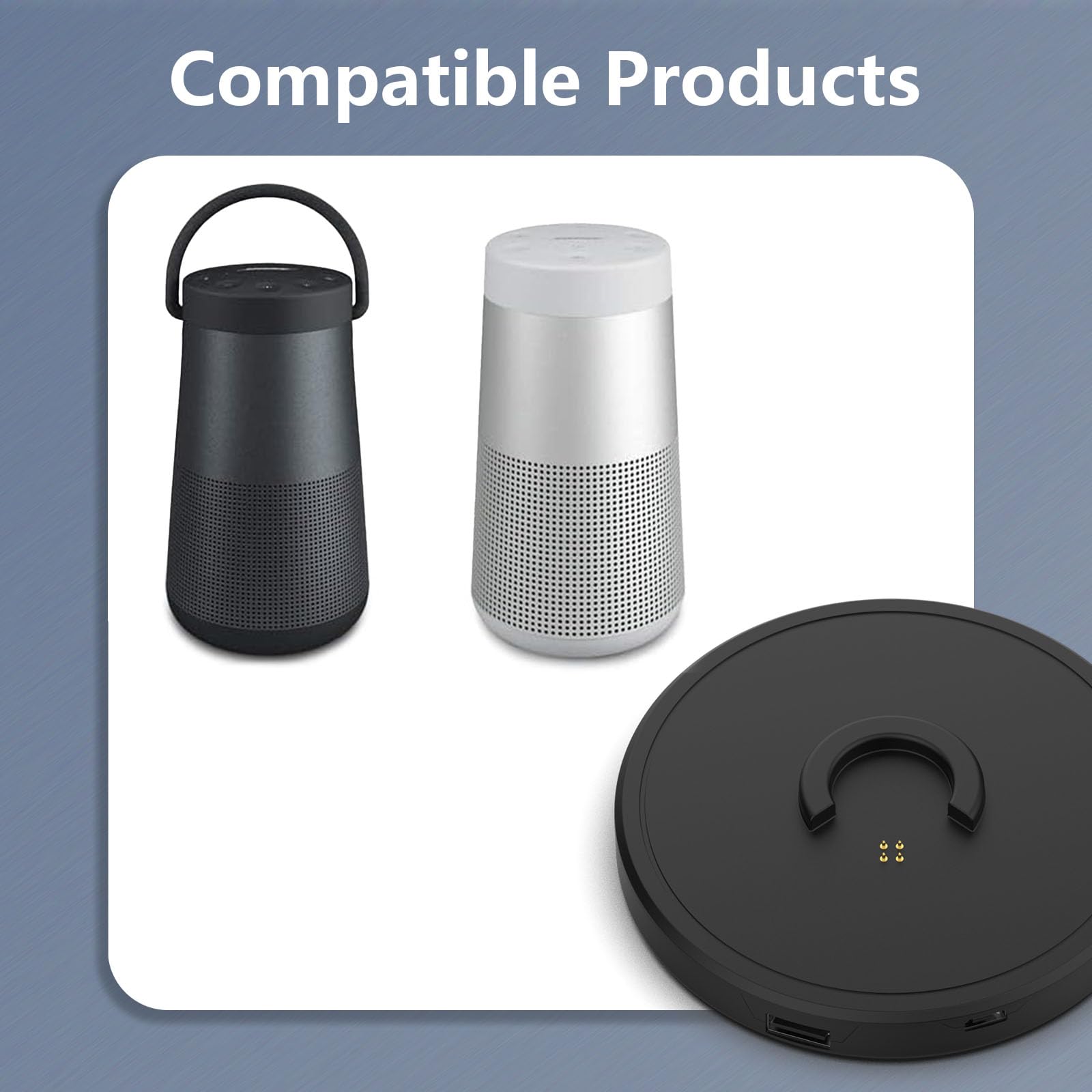 Amazon.com: Hafiuege Portable Bluetooth Speaker Charger Compatible