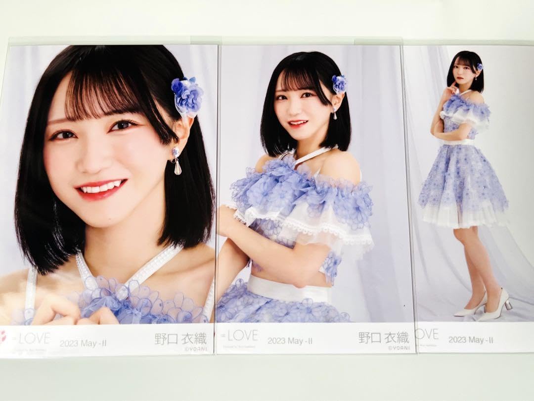 超希少】野口衣織 イコノイジョイ2022 円盤封入生写真 ライブTシャツ