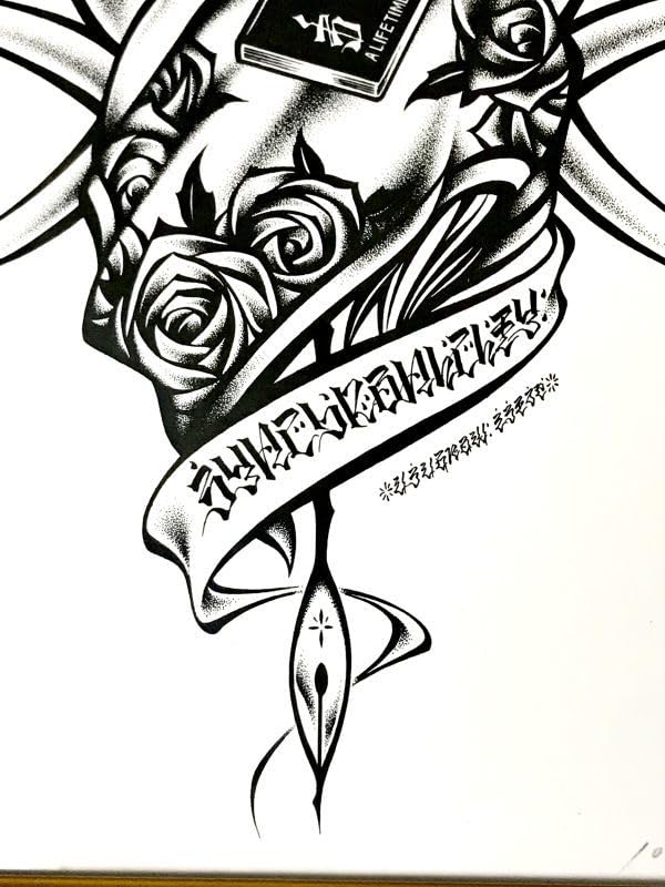 直筆サイン入シルクスクリーン】ダンガンドレ レスリー・セイヤー