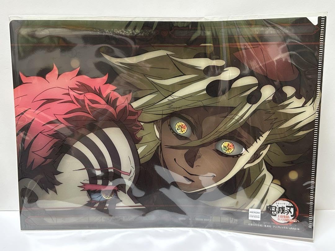 ୨୧鬼滅の刃୨୧猗窩座 童磨 ブロマイド 上弦集結 ୨୧鬼滅の刃୨୧黒