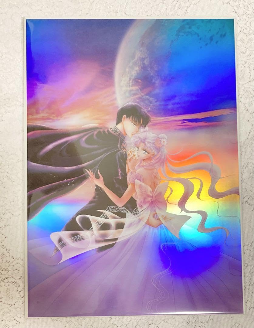 人気 セーラームーン 10周年アニバーサリー オーロラポスター Pretty