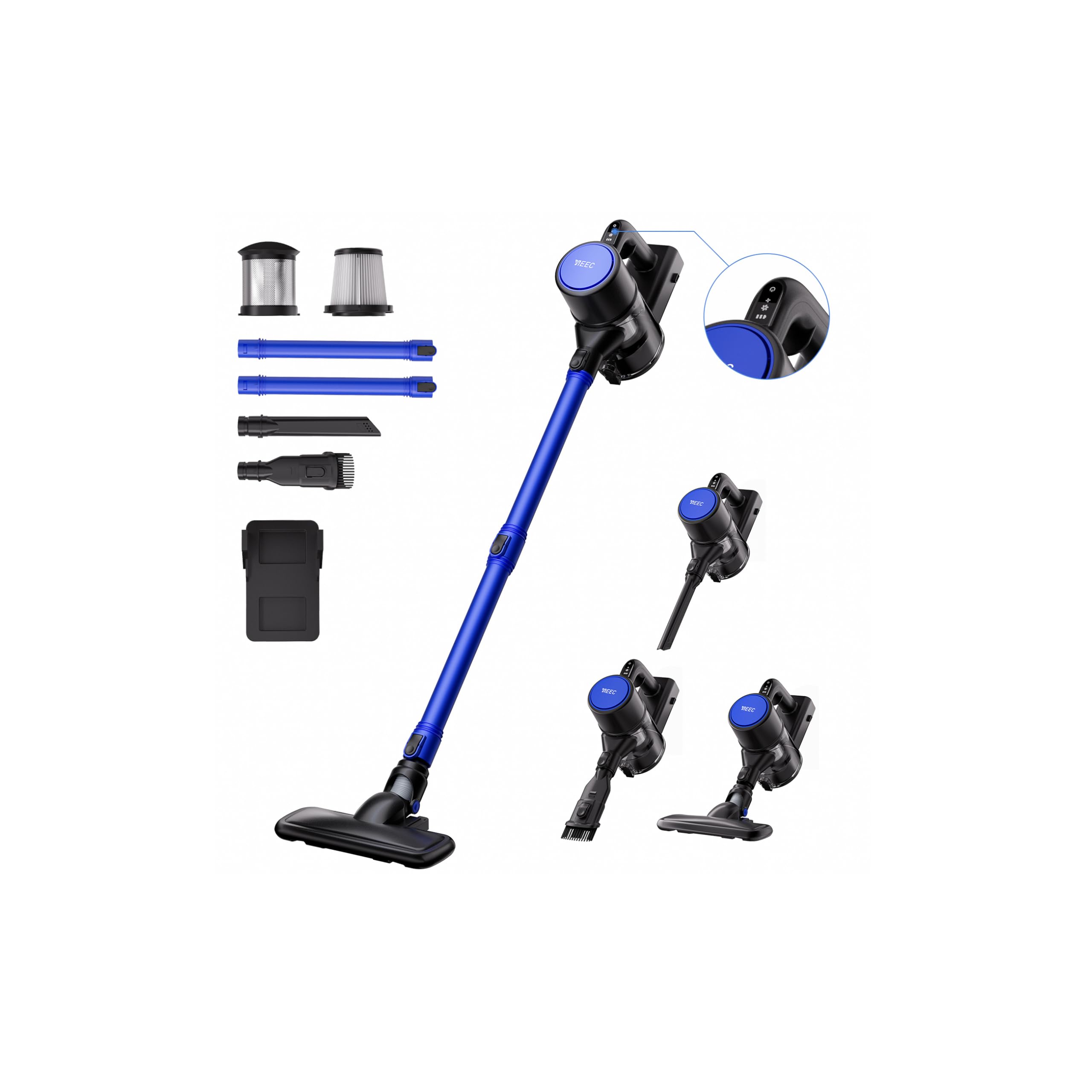 Amazon | 掃除機 コードレス【2025業界初！衝撃の45000pa超強力吸引