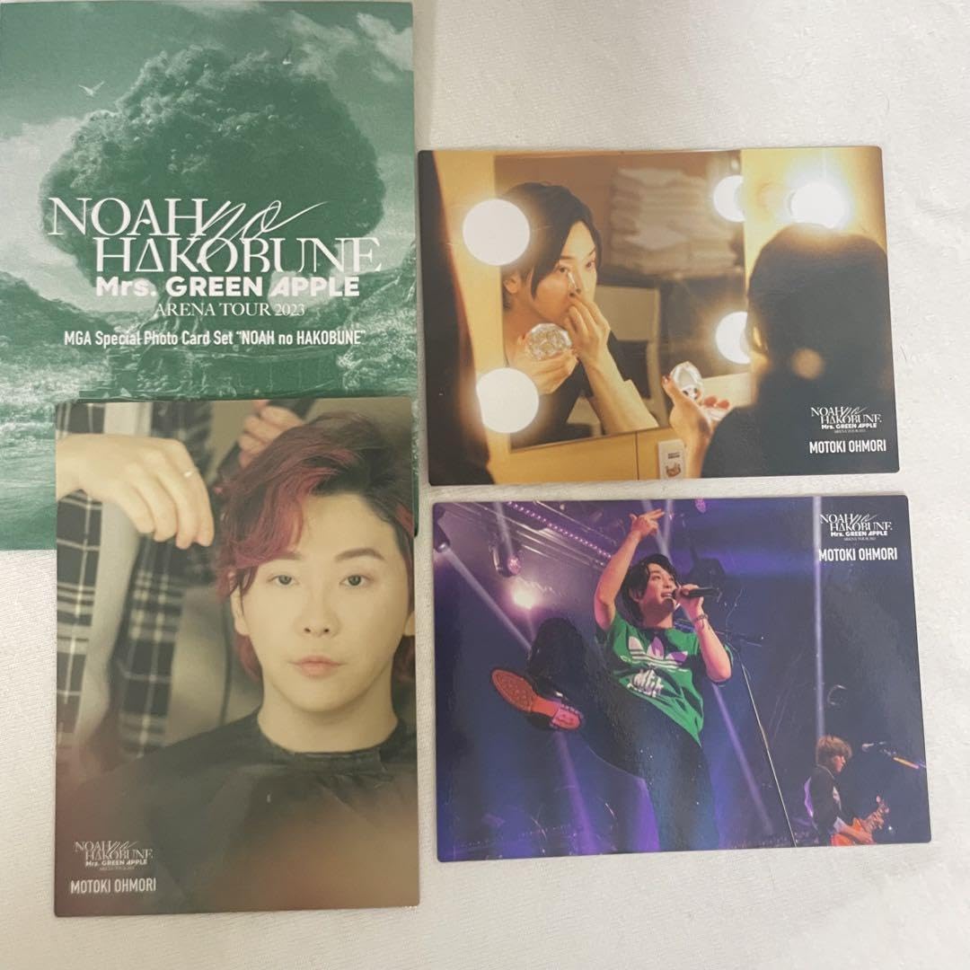 Mrs. GREEN APPLE ノアの方舟 フォトカ コンプリートセット Mrs GREEN