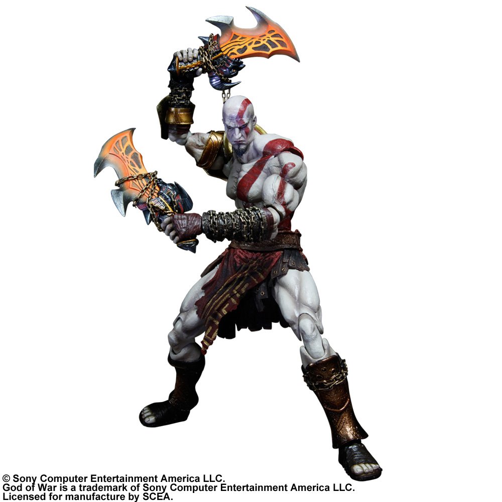 PLAY ARTS改 ゴッドオブウォー/クレイトス 【中古• 付属品欠品•箱無】