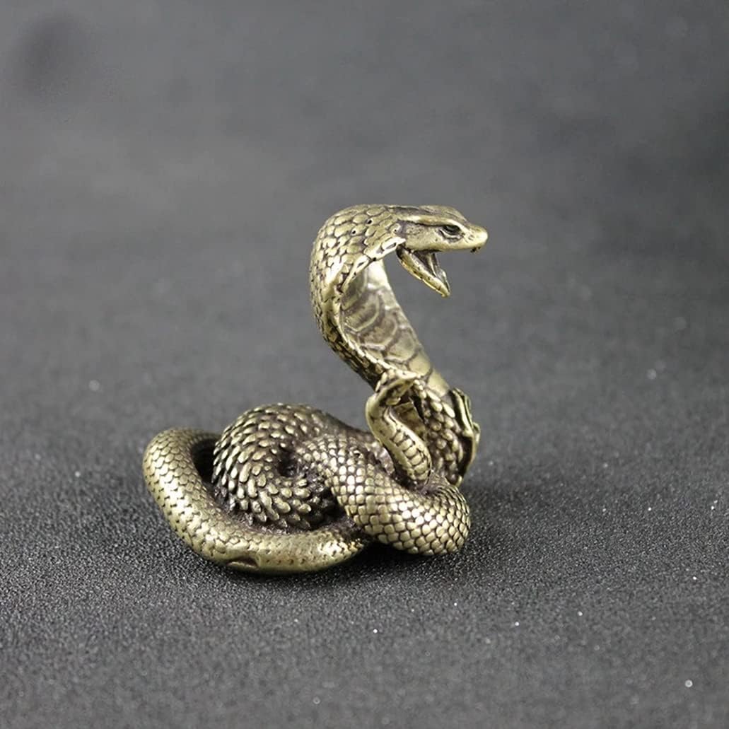 希少 良品 銅製 龍文堂 安之介(安の介) 蛇 ヘビ 自在置物 ヴィンテージ