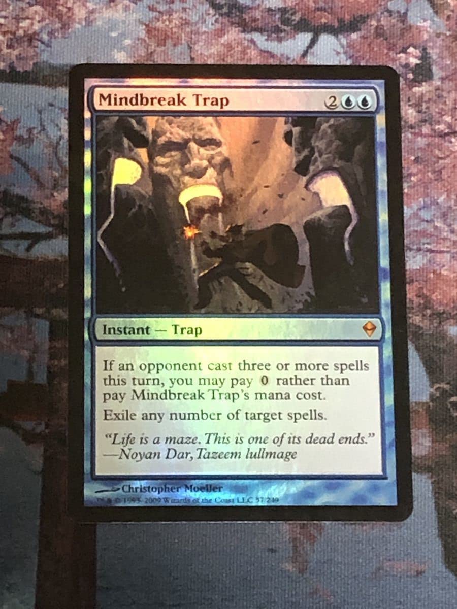 MTG 精神壊しの罠/Mindbreak Trap Foil 英語 ゼンディカー MTG 精神
