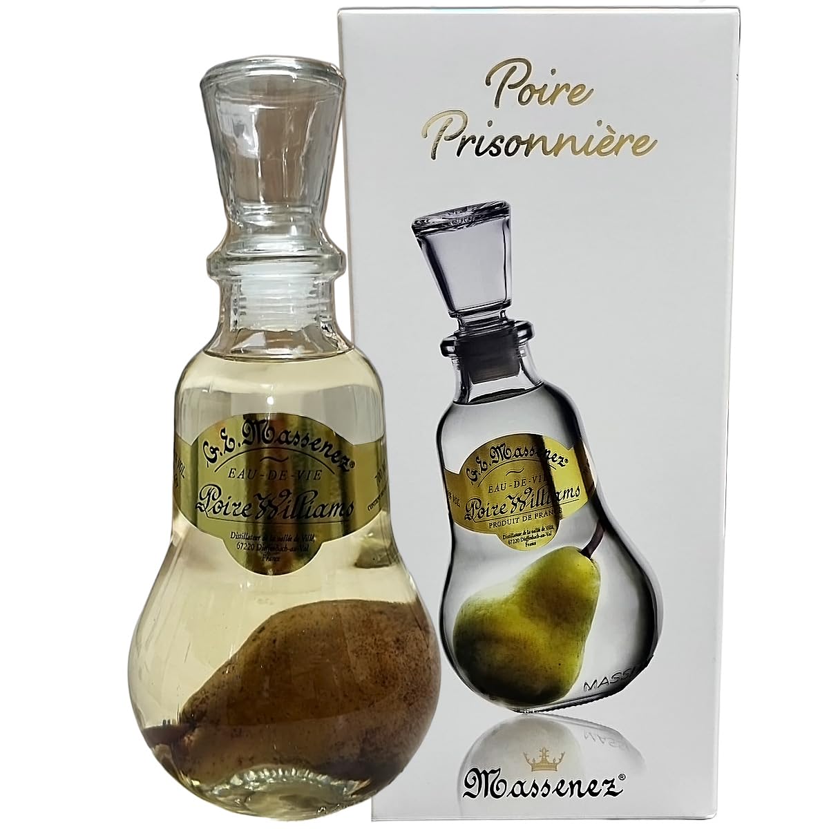Amazon.co.jp: マスネ ポワールウィリアムス 洋ナシ実入り 700ml 40度