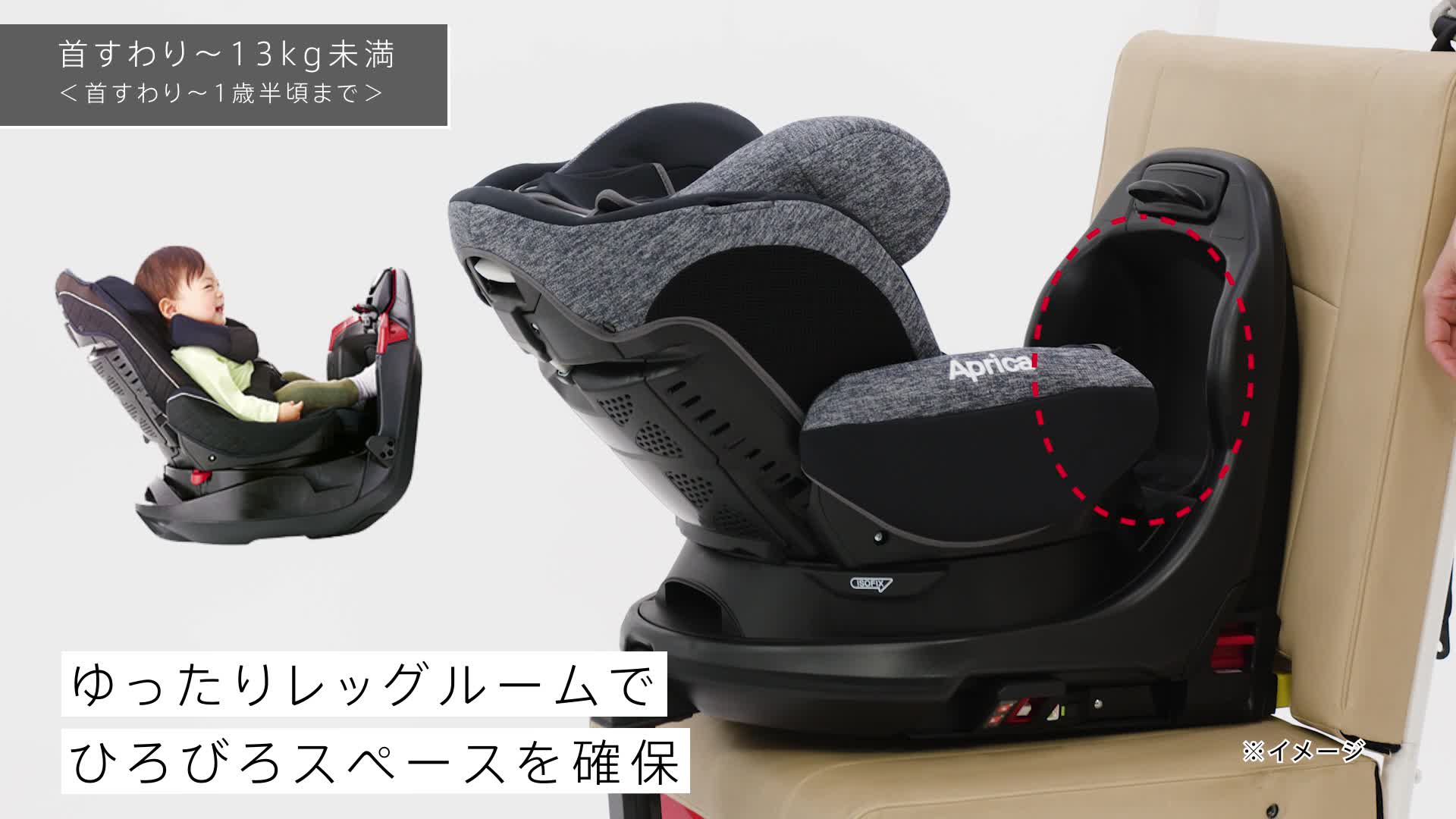 Amazon.co.jp: Aprica(アップリカ) チャイルドシート ISOFIX固定