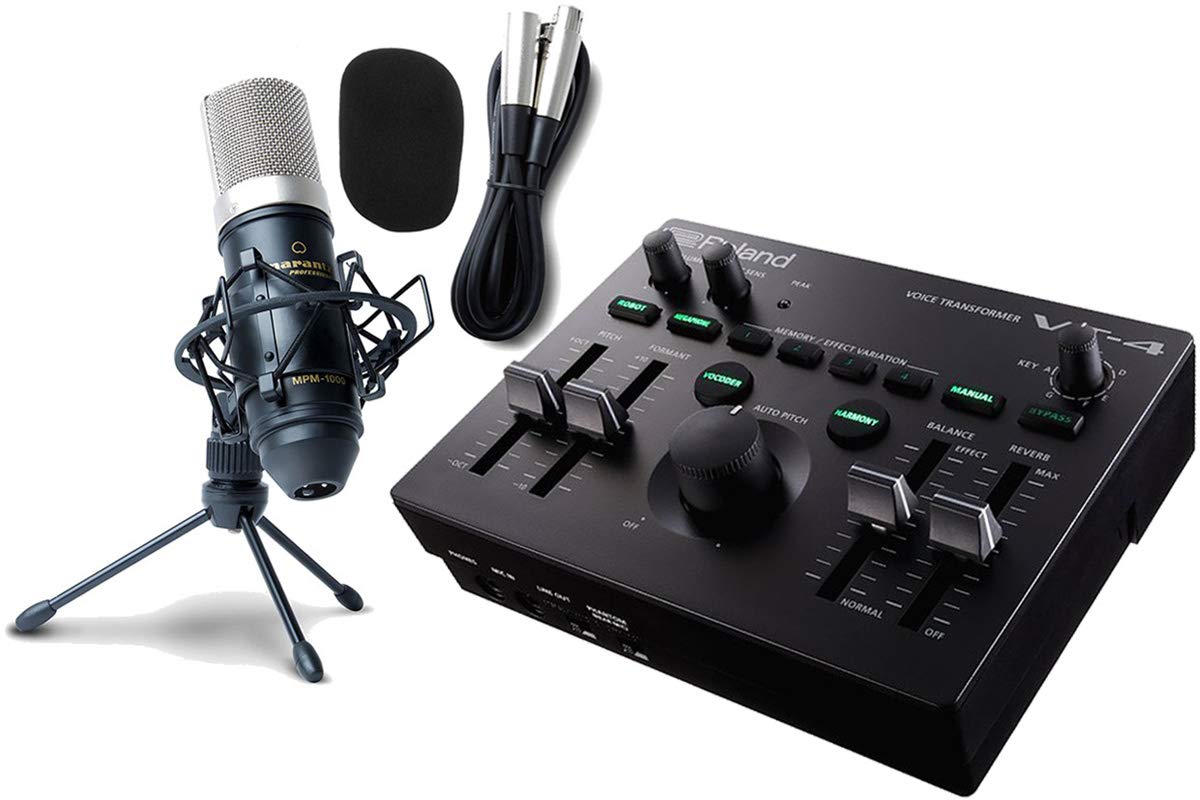 Amazon | Roland ローランド/VT-4【コンデンサーマイクセット！】Voice