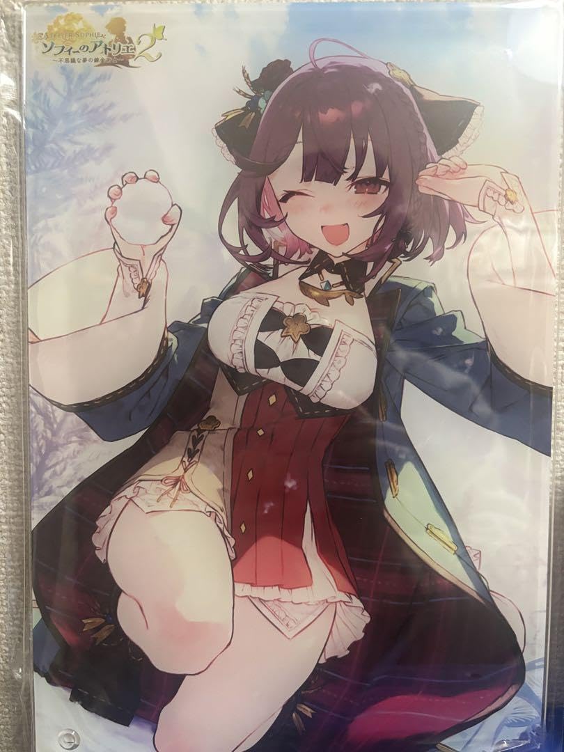 ガスト30周年記念くじ S賞 ソフィー 雪遊び A4アクリルプレート 【公式