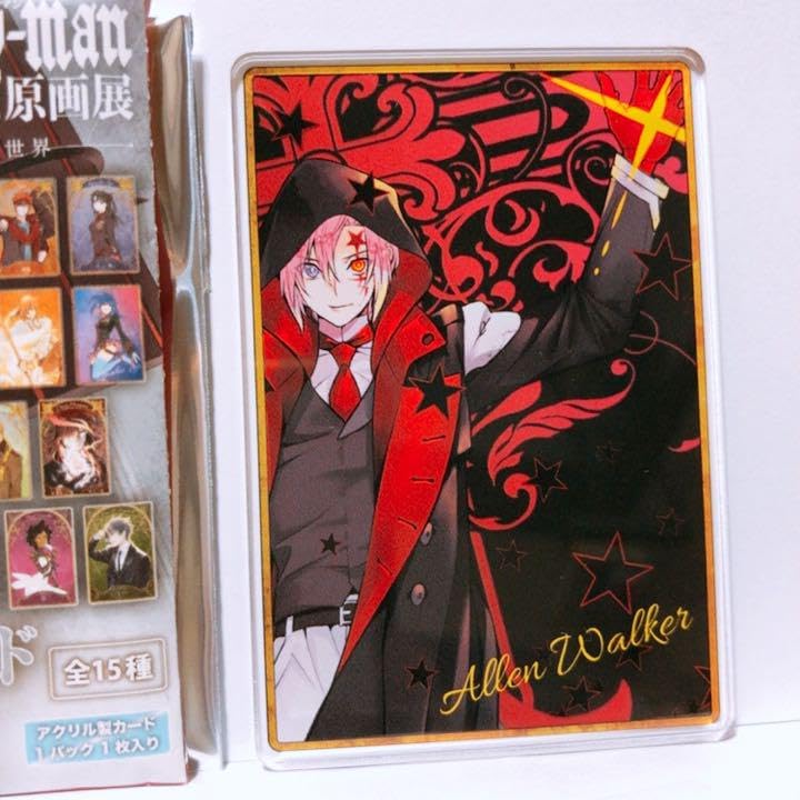 D.Gray-man Dグレ ステータスカード アレン 2種 原画展 Amazon.co.jp: D.