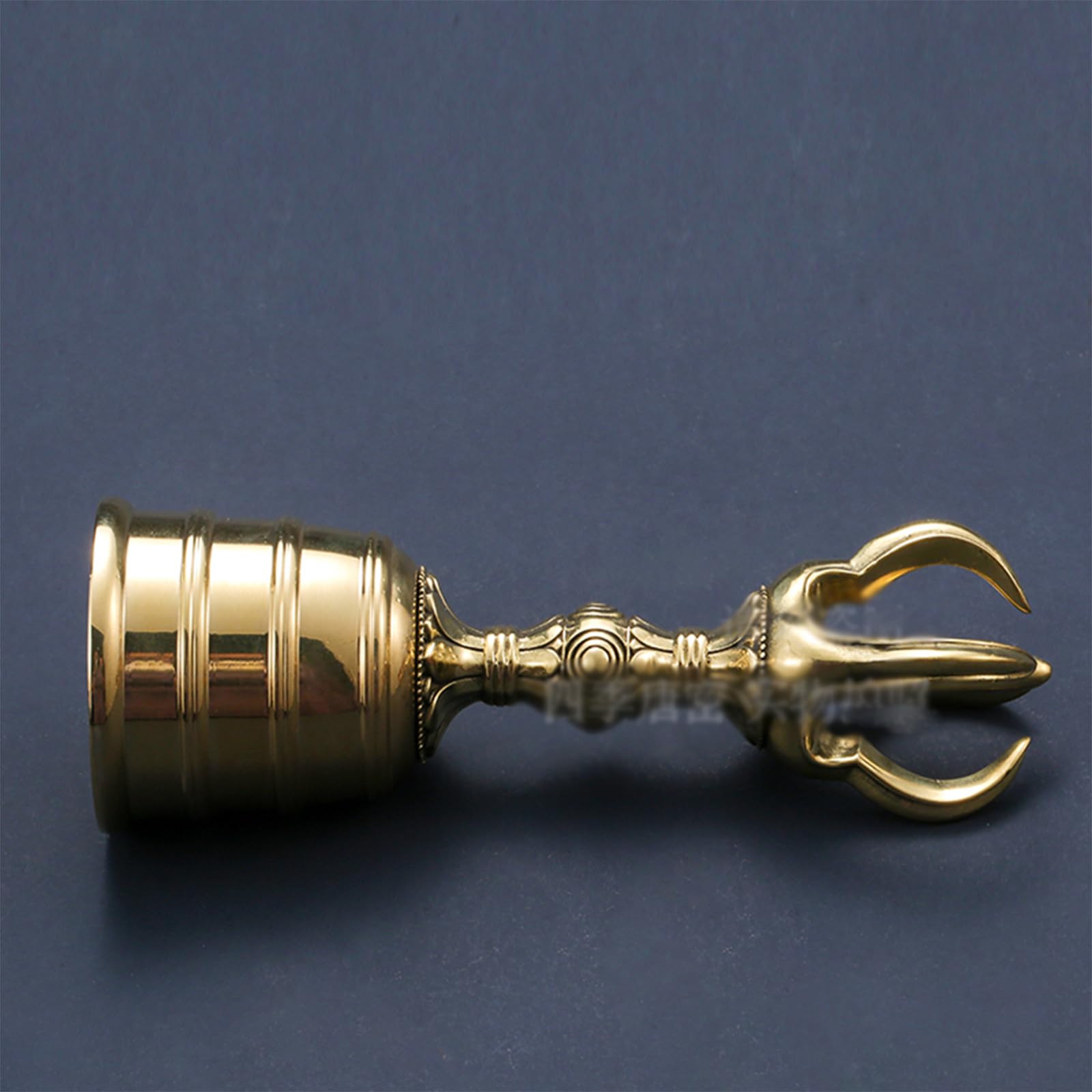 修縁堂】密教法具 真言宗 金剛降魔法器仏具 鬼面蓮華形宝塔金剛鈴 修縁