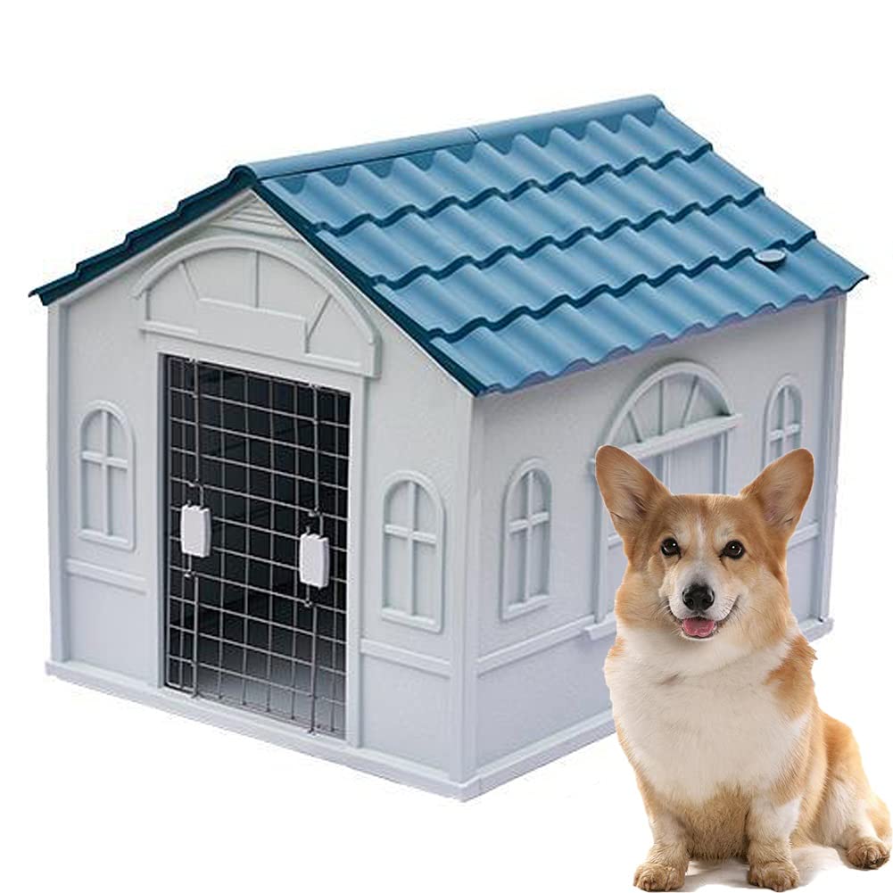 Amazon.co.jp: 犬小屋 屋外用 大型犬 プラスチック 犬小屋 室内 屋外