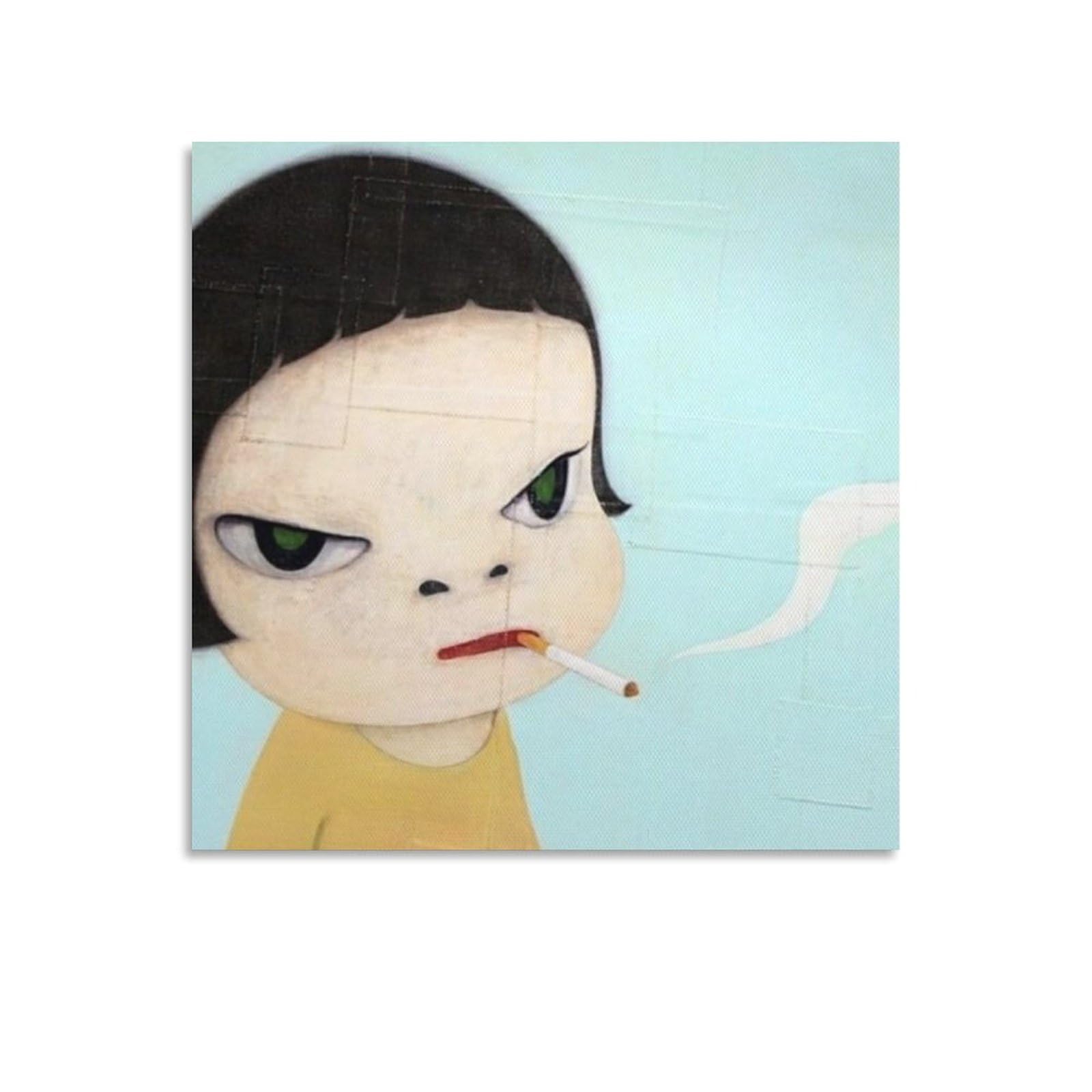 奈良美智：Untitled （Eye Patch） ポスター 奈良美智：Untitled