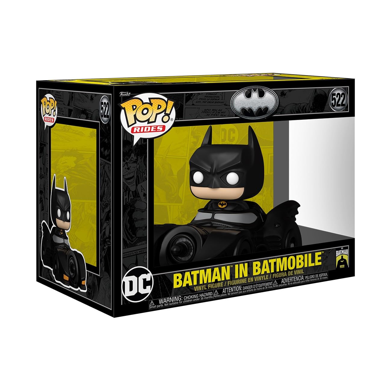Amazon.com: Funko Pop Rides Deluxe: Batman's 85th Anniversary