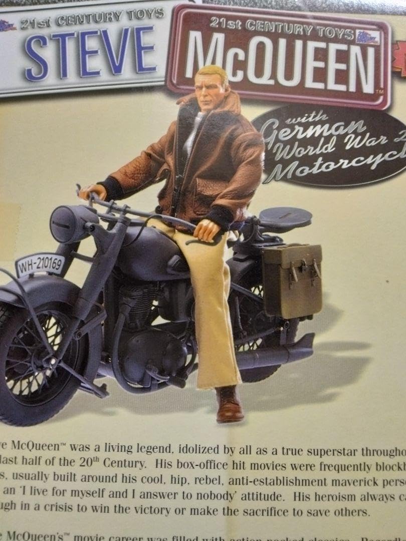 スティーヴ・マックィーン 大脱走オートバイver. 新品未開封品/入手