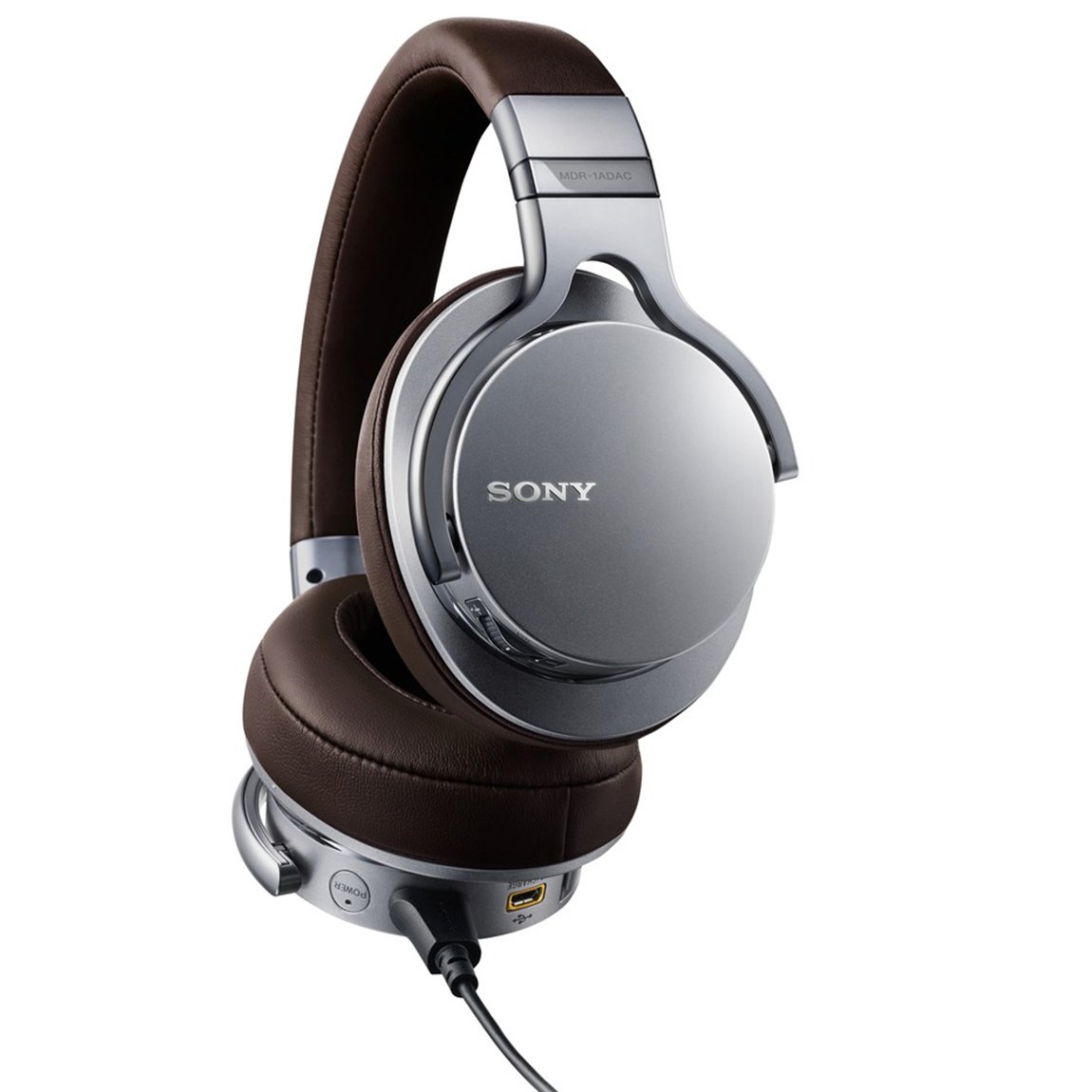 SONY ハイレゾ対応有線ヘッドホン MDR-1ADAC シルバー SONY MDR-1ADAC