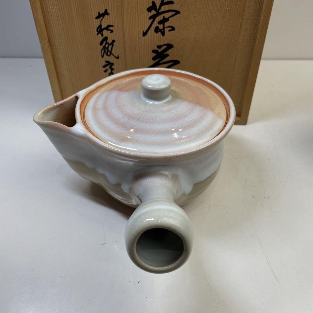 萩焼 煎茶器 急須 湯呑酒器 猪口 徳利 盃 煎茶道具 茶道具 JAPAN 萩焼