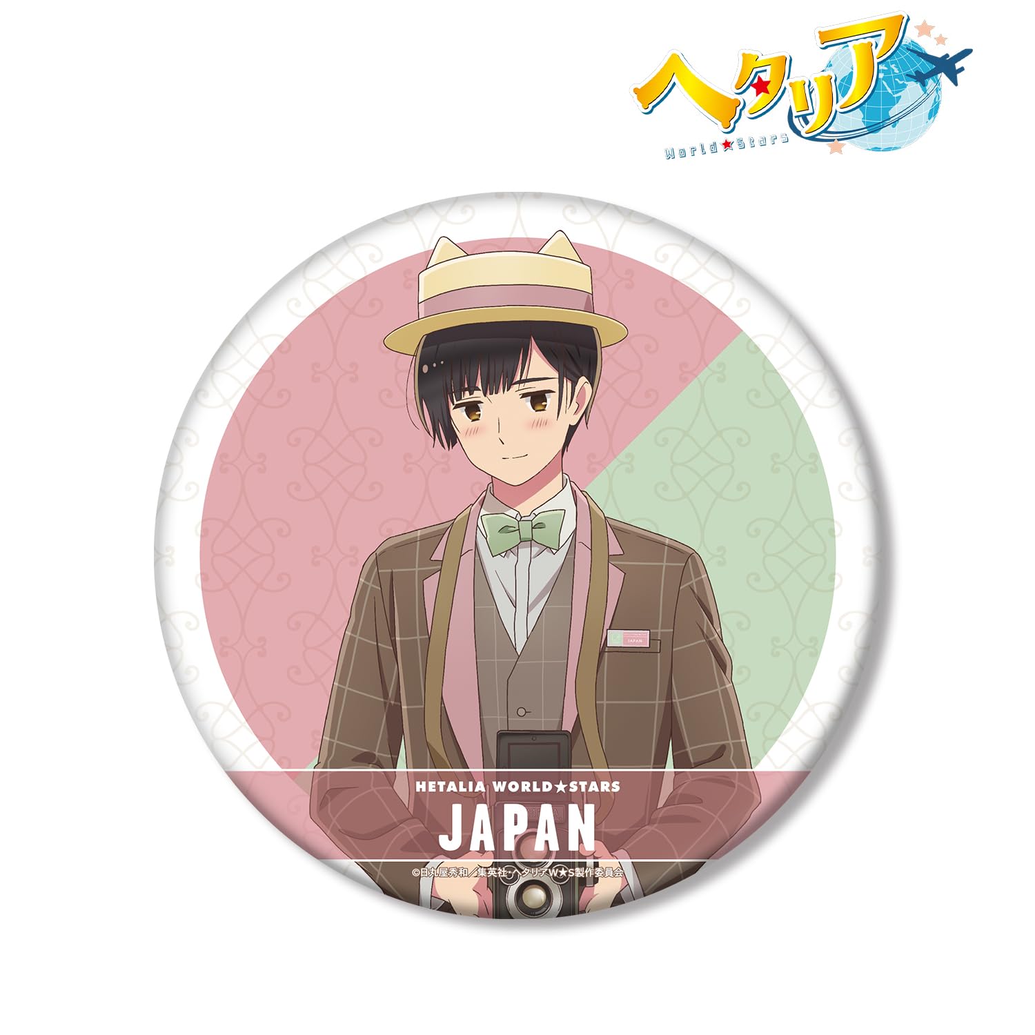 ヘタリア 缶バッジ イギリス イベント限定 ヒサゴ アニメジャパン