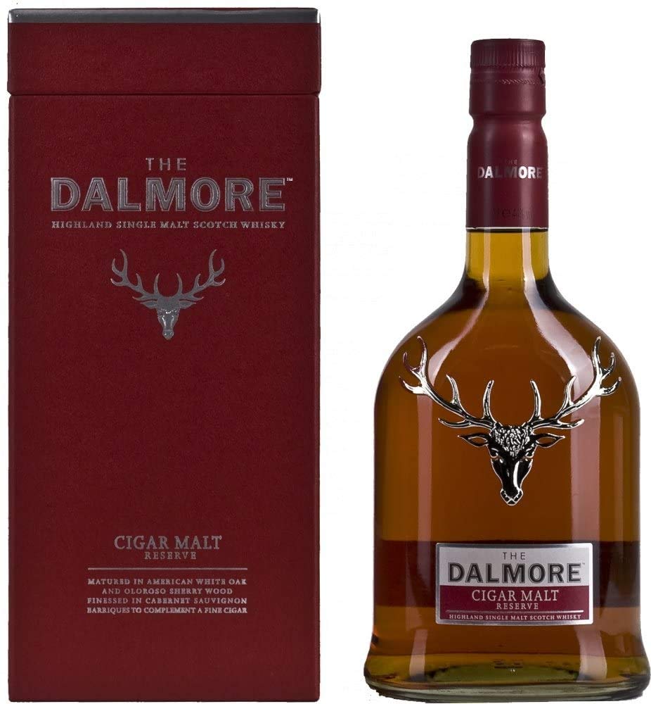 Amazon.co.jp: ダルモア シガーモルト 700ml 44% [並行輸入品] : 食品