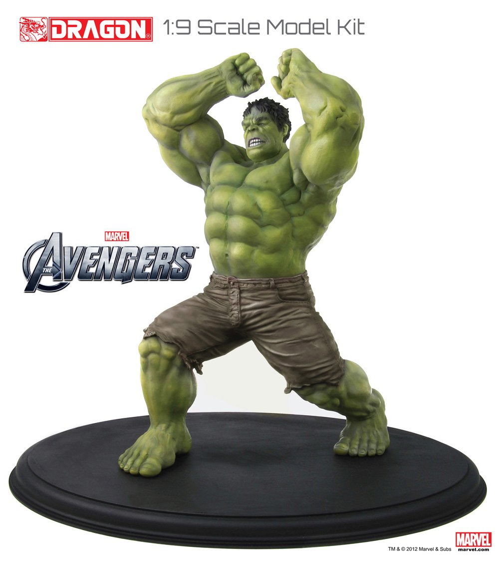 Amazon | ドラゴン 1/9 アベンジャーズ ハルク プラモデル未塗装キット