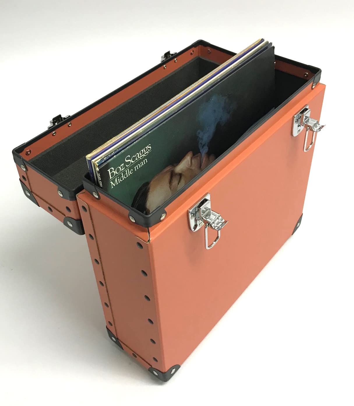 60s〜70s DISK CASE オレンジ レコードケース 60s〜70s DISK CASE