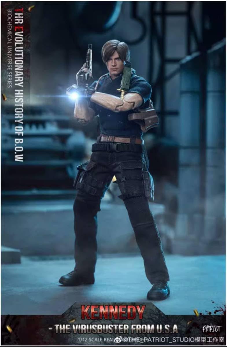 Patriotstudio 1/12 ケネディ レオン バイオハザード re4 Amazon.co.jp