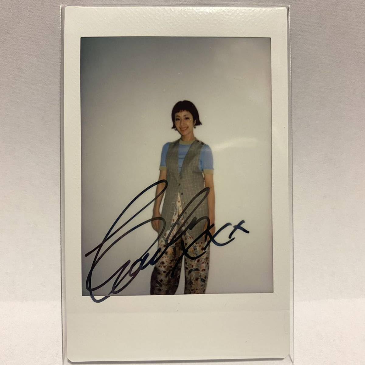 当選品☆木村カエラ☆直筆サイン入りチェキ sakusaku