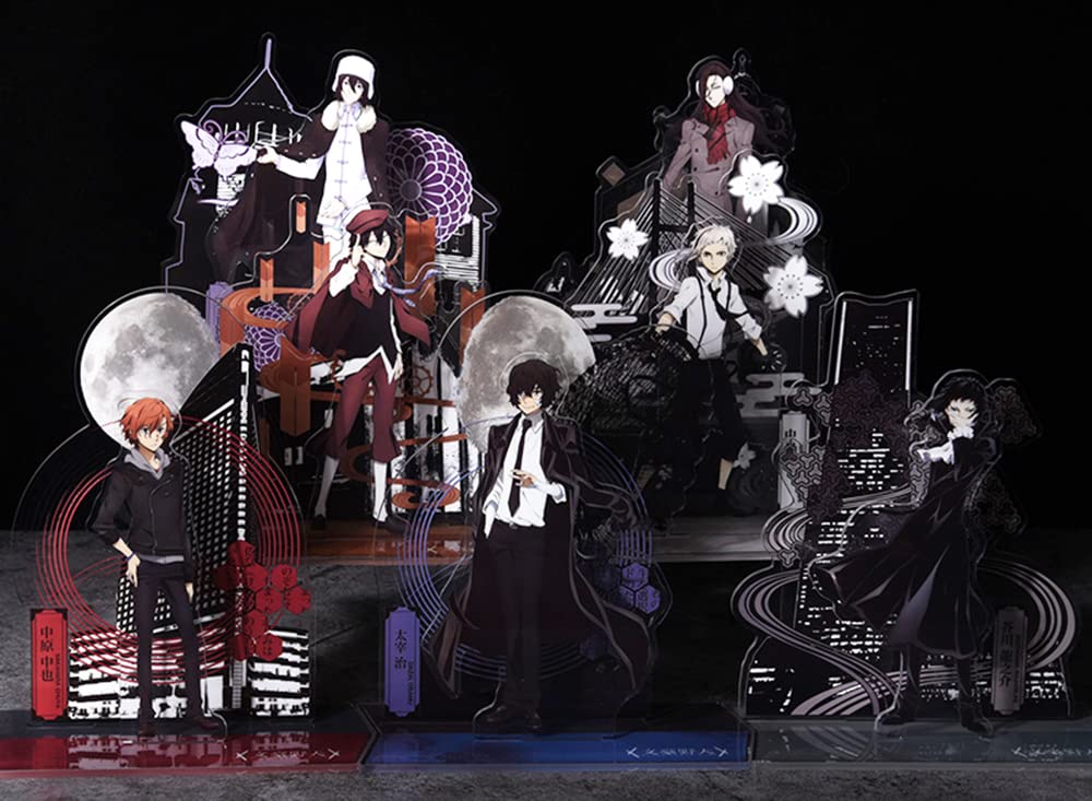 Amazon.co.jp: YJGET 文豪ストレイドッグス アクリルスタンド 背景付き