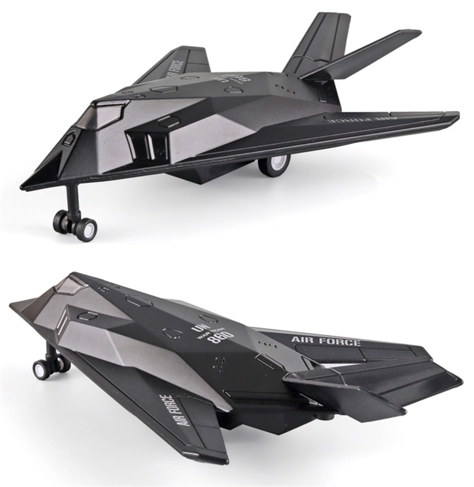 F117ステルス攻撃機(82-0806) 被撃墜機破片？ 1/144 模型付き F117ステルス
