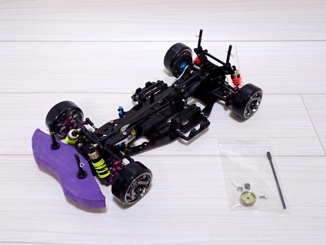タミヤ 名車 TA04 TA04R？ オプション多数 カーボンパーツ、強化