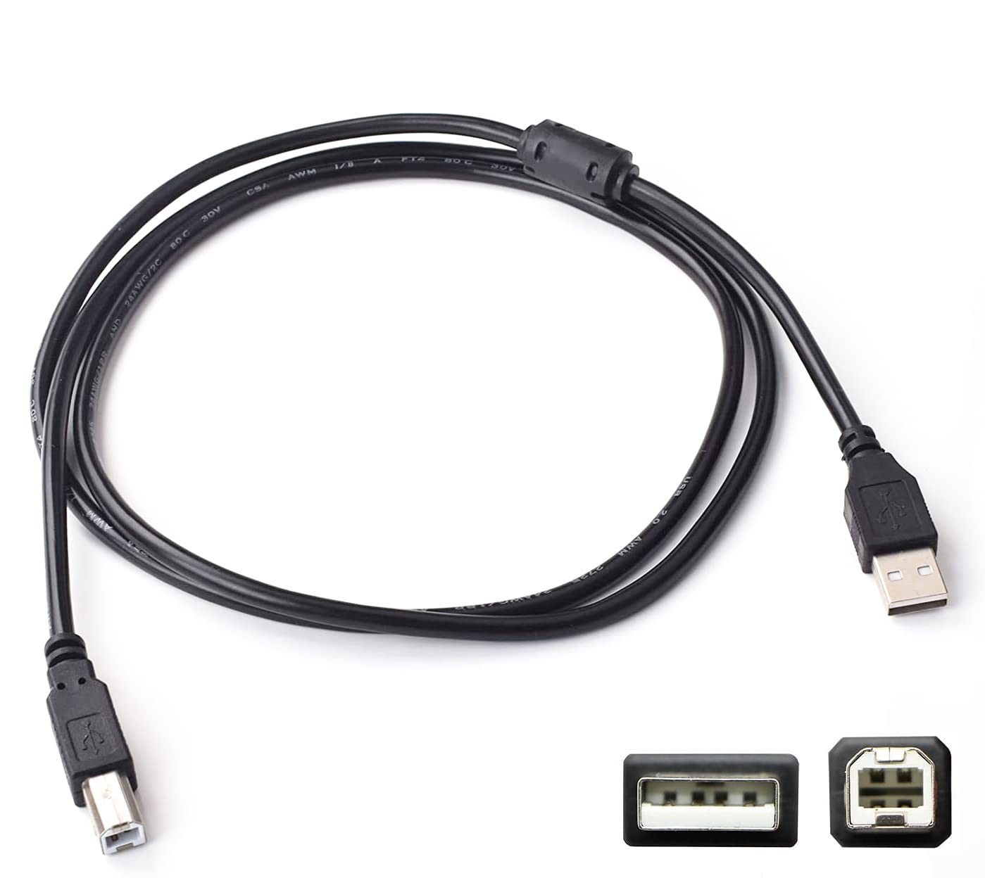Amazon.com: Silverline 6FT USB 2.0 Data Cable for Native
