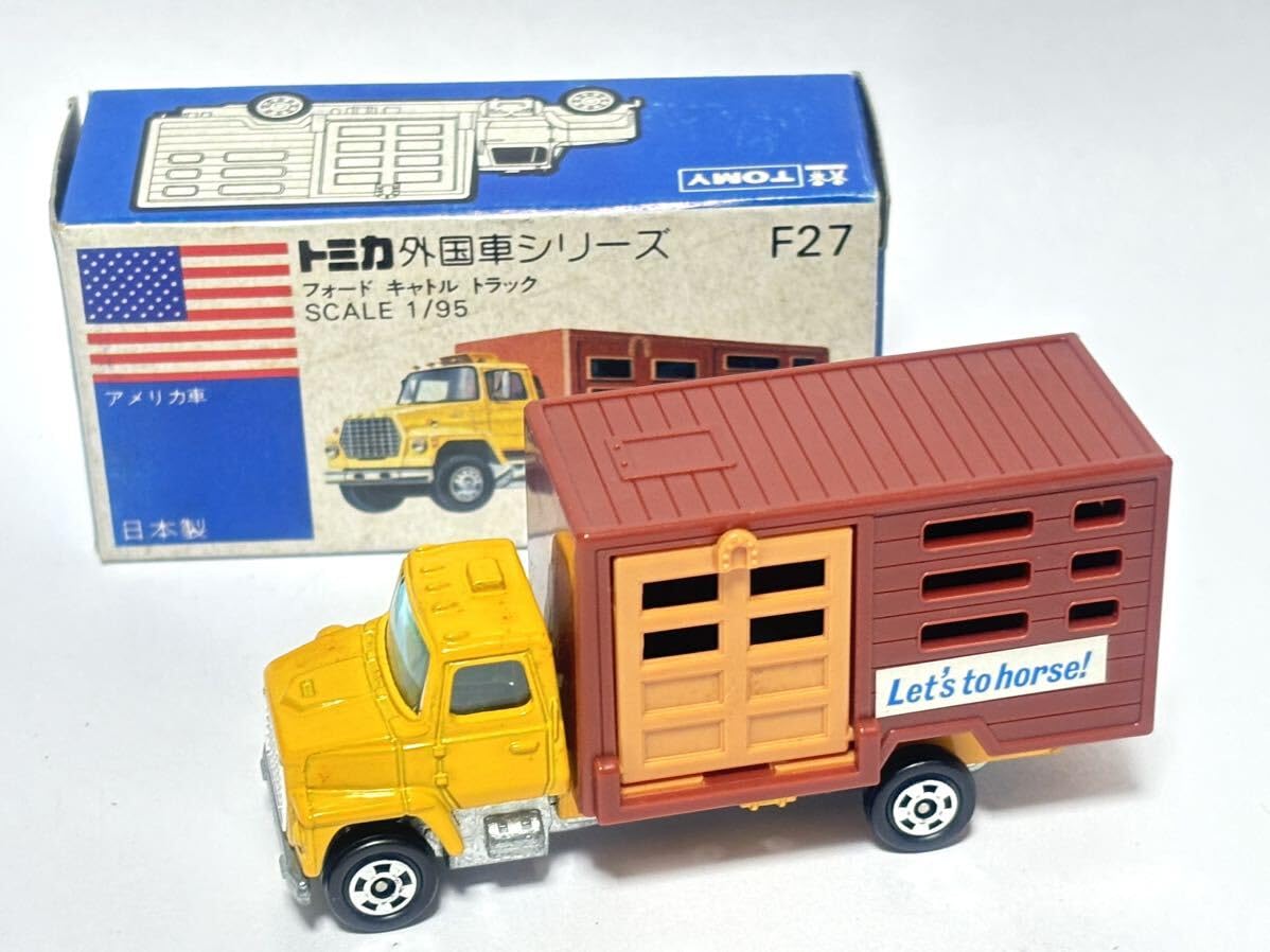 3756)トミカ 日本製 フォード キャトル トラック 一般輸出用