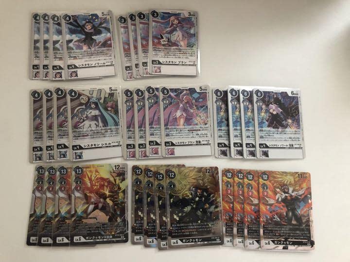 デジモンカードゲーム ジエスモン 高レアデッキ+デッキパーツ大量