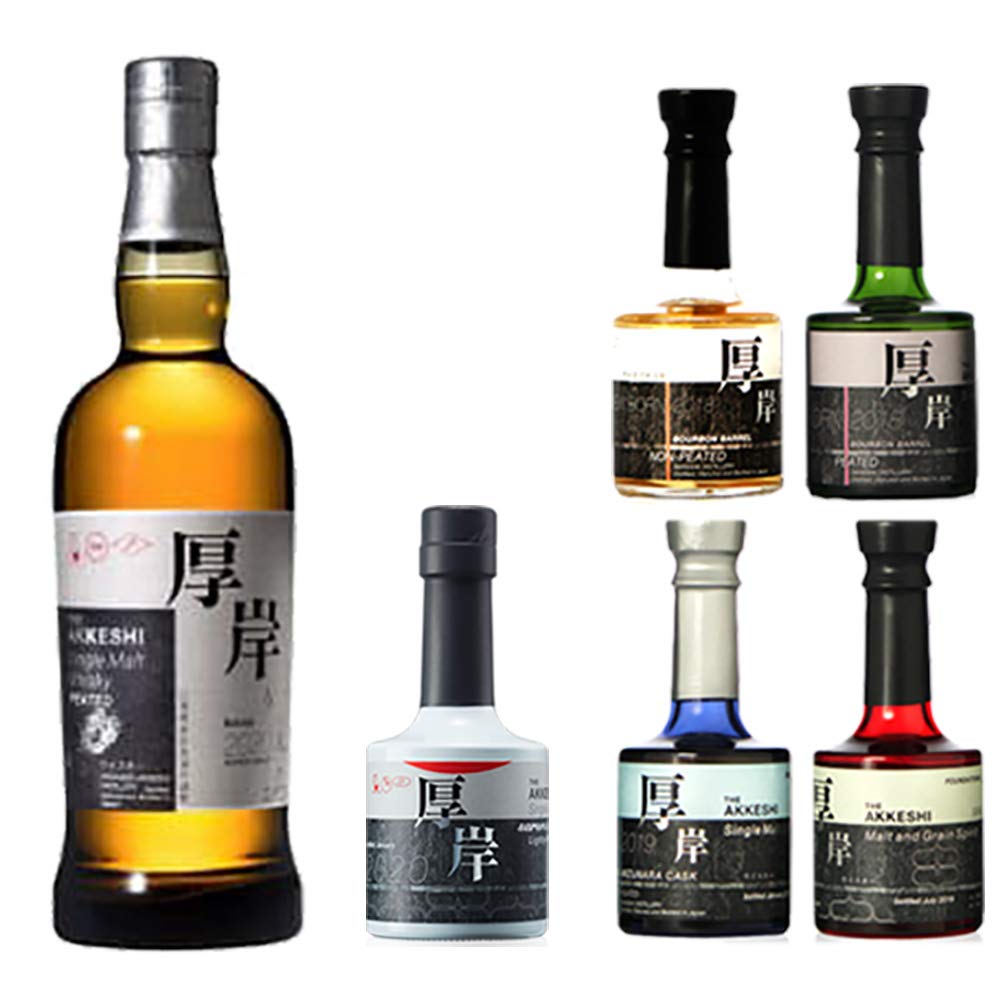 Amazon.co.jp: 厚岸蒸溜所 ニューボーン・シングルモルトウイスキー 6