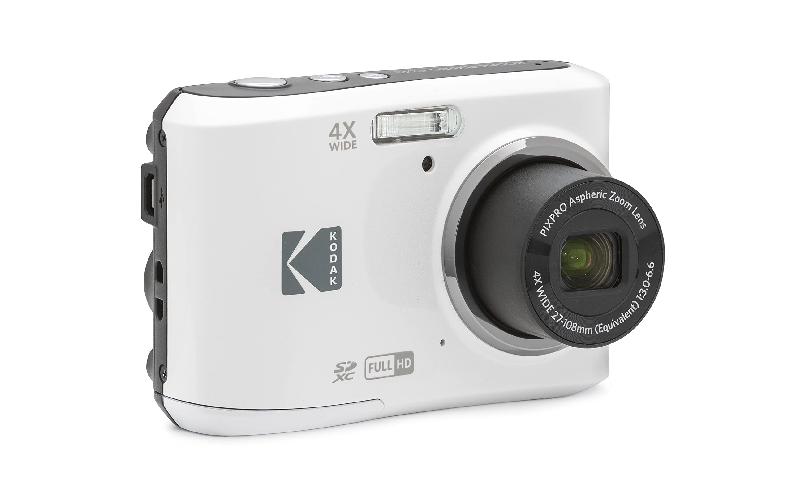 Amazon.com : KODAK PIXPRO Friendly Zoom FZ45-WH 16MP Digital