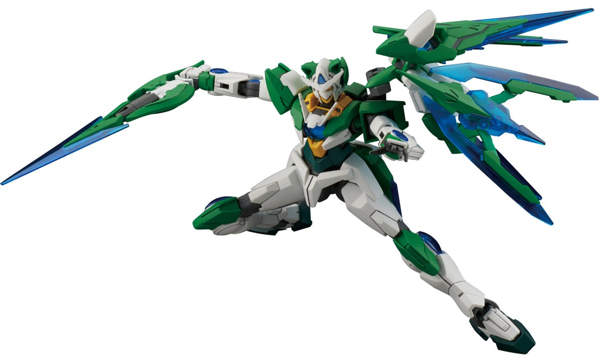 HGBF 1/144 ガンダムダブルオーシアクアンタ 現状品 HGBF 1/144