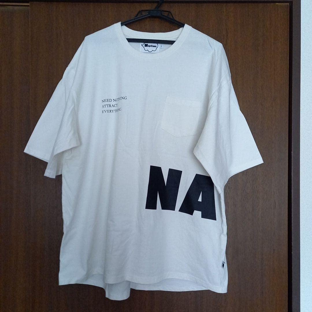 Naptime BIG T-SHIRTS-BEIGE（SIZE：F） Nissy