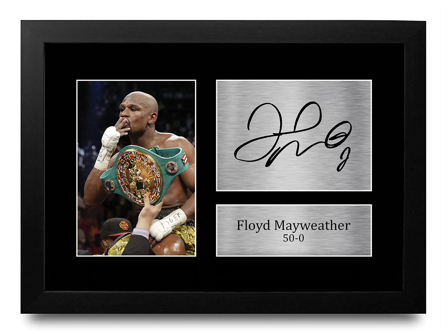 mayweather メイウェザー 直筆サインカード 世界4枚限定 mayweather