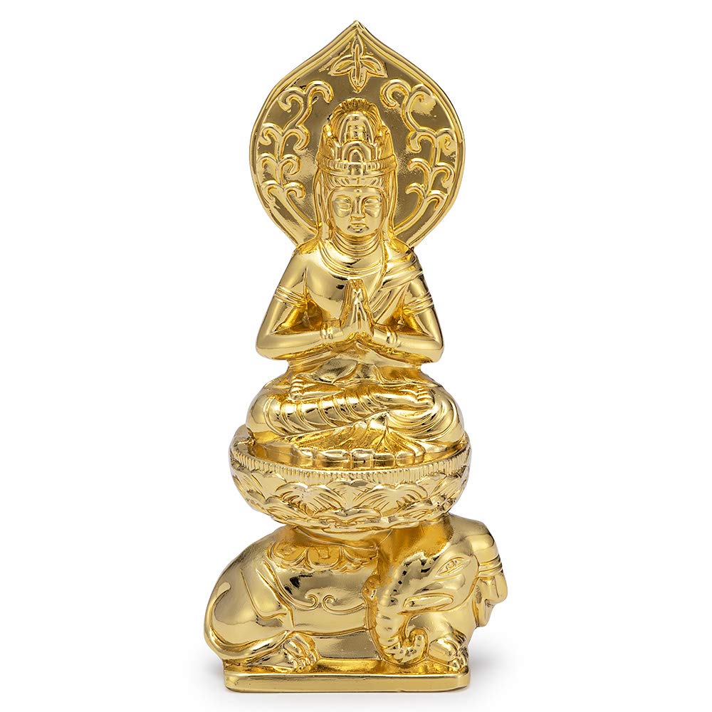 大明宣徳年製 普賢菩薩 アンティーク 仏像 美術品 3200g 大明宣徳年製