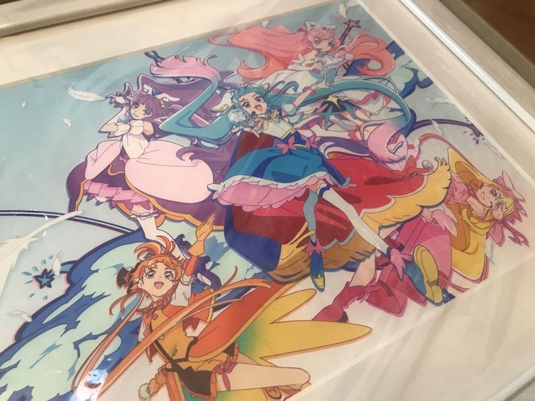 新品 ひろがるスカイ！プリキュア 後期スチール 額装高精細アート 受注