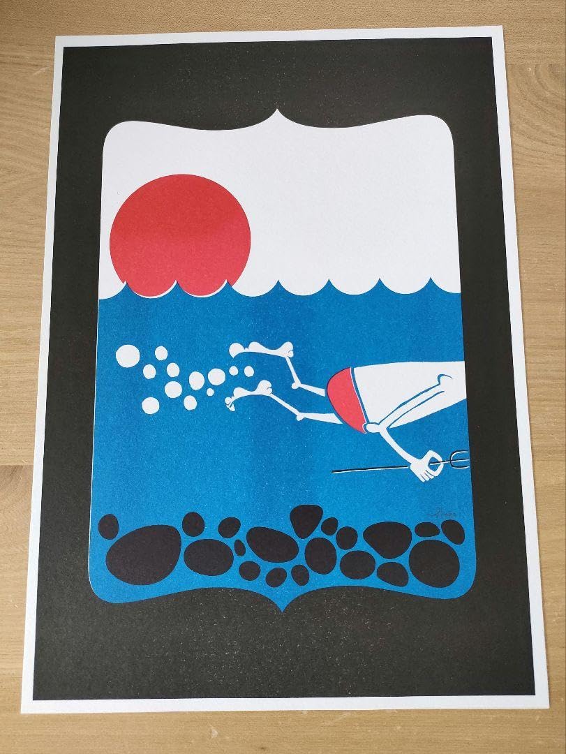 花井祐介 (Hanai Yusuke) ポスター Juxtapoz 限定品 花井祐介 JUXTAPOZ