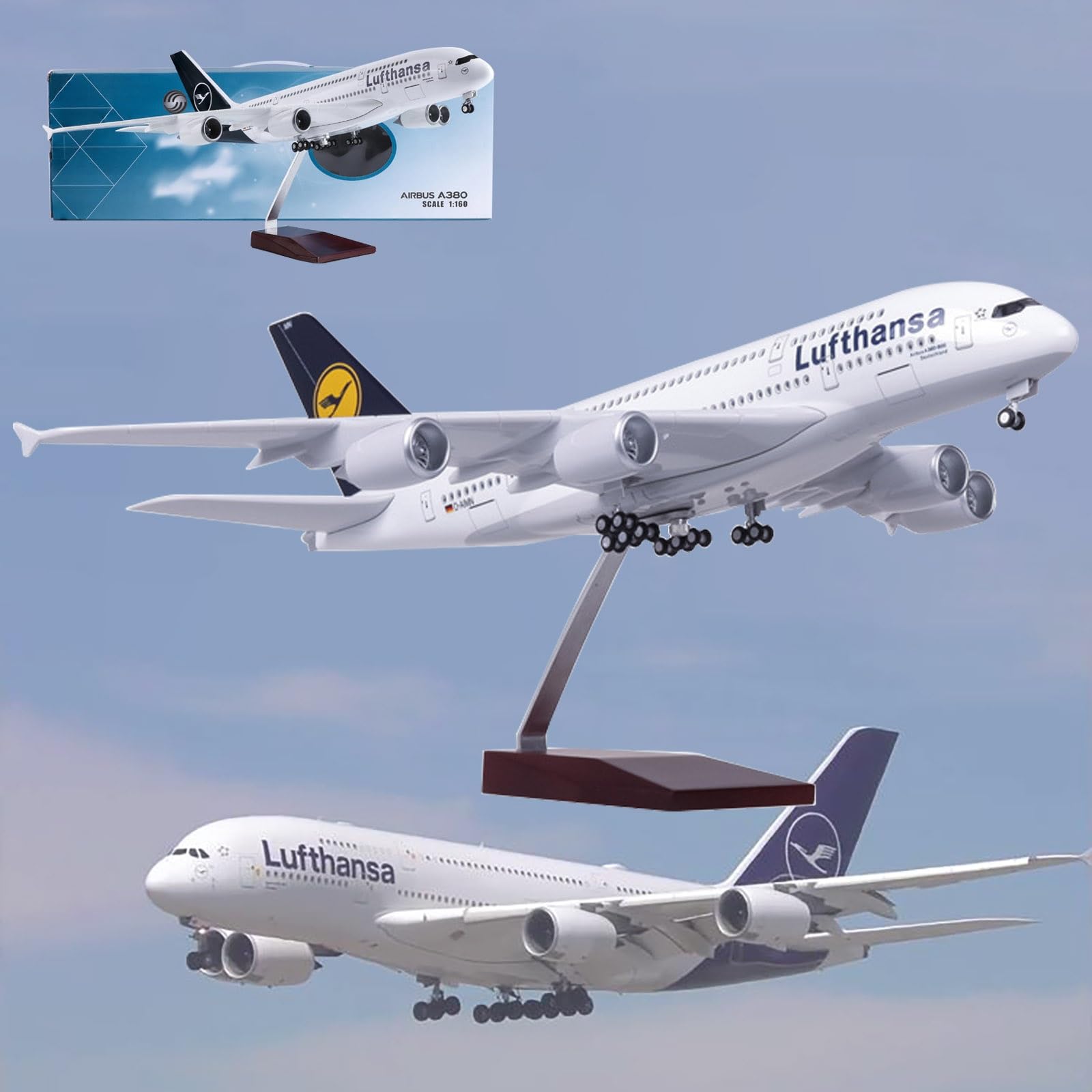 5/21着…ルフトハンザ航空機／エアバスすA380 5/21着…ルフトハンザ