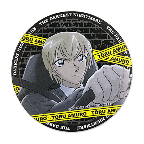 名探偵コナン HMM ラフォーレ原宿 劇場版「純黒の悪夢」缶バッジ 安室