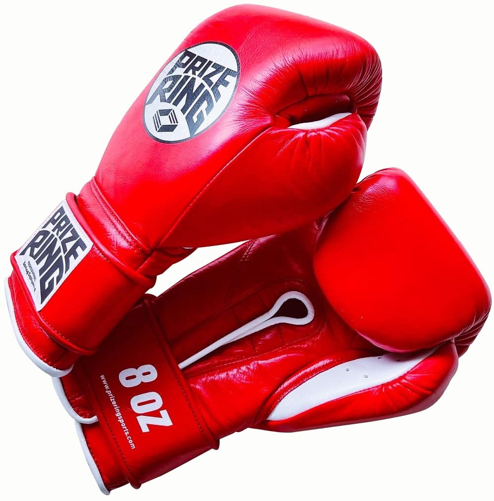 Winning ボクシンググローブ 10oz 赤/白(本革/レア) 【公式通販】