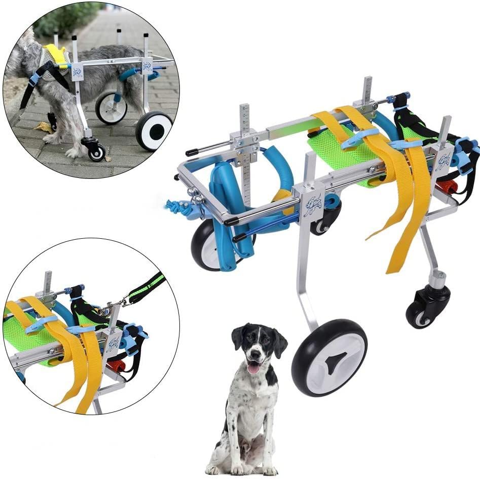 トイプー4輪!リハビリ!食事補助!犬用車椅子!介護用!犬の歩行器