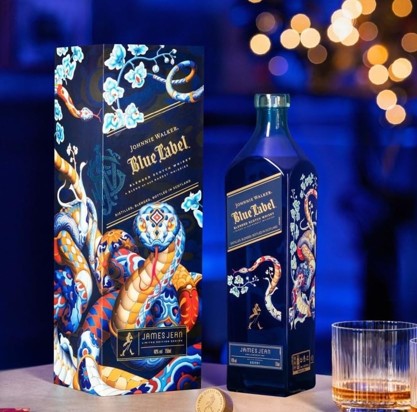 ジョニーウォーカー ブルーラベル 750ml 特別デザイン(干支) ジョニー