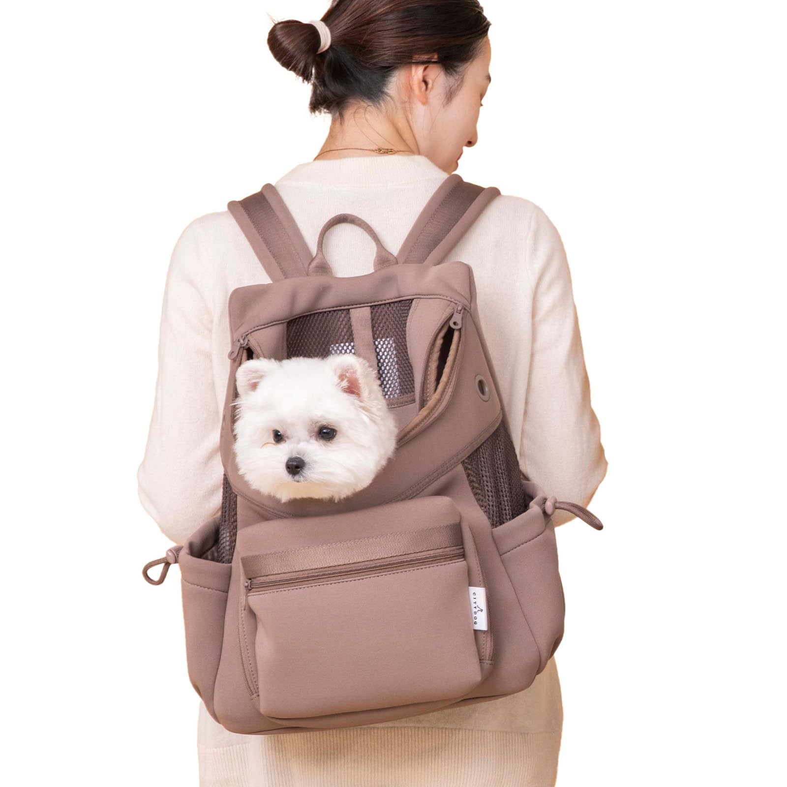 citydog ネオプレーンバックパックキャリー モカR 【公式通販】