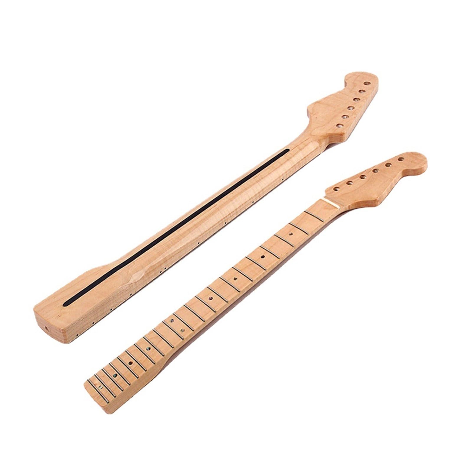 弦交換 FERNANDES エレキギター キルト柄レッド ゴールドパーツ 弦交換