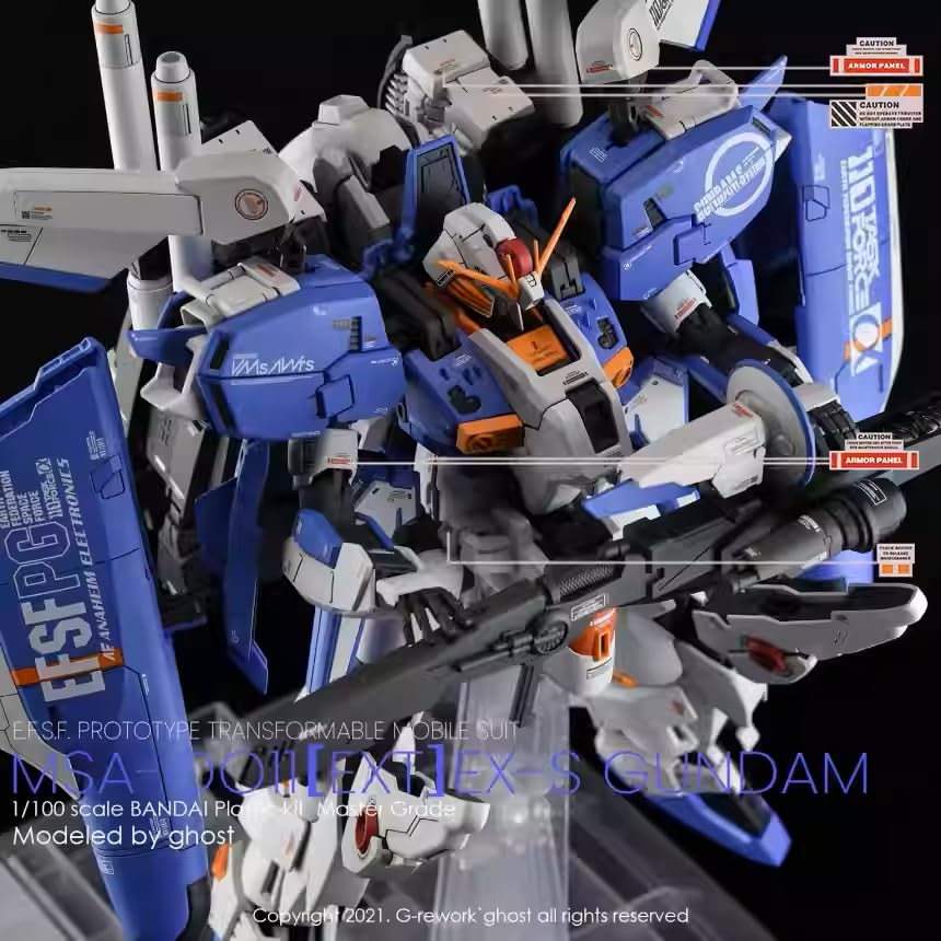 MG MSA-0011[Ext] Ex-SガンダムS+ デカール No.21 Amazon | ［MG 1：100］